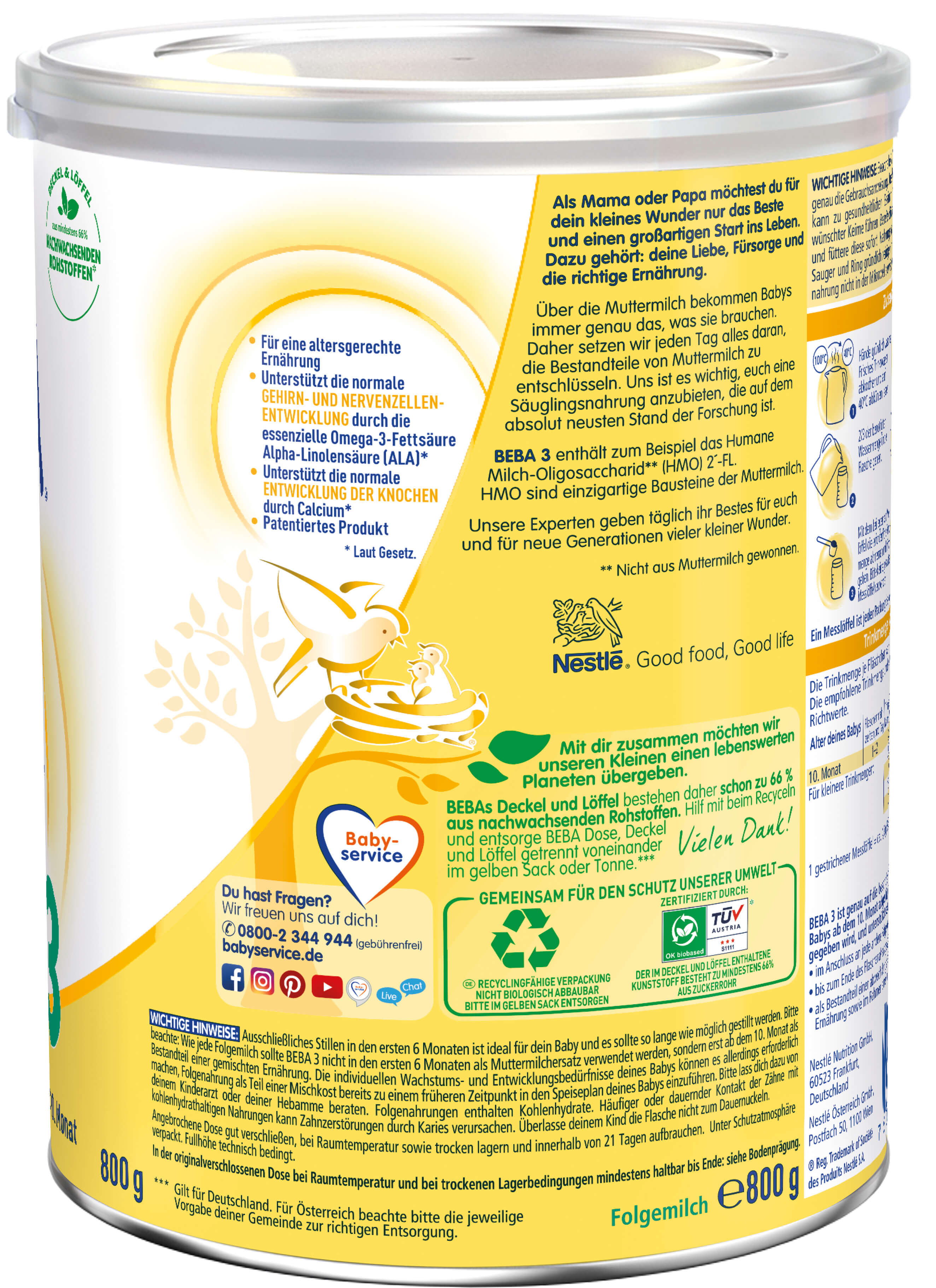 Bild 4 des Artikels Nestle BEBA 3 